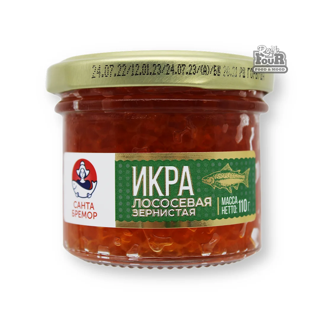 Salmon caviar "Santa Bremor" 110g